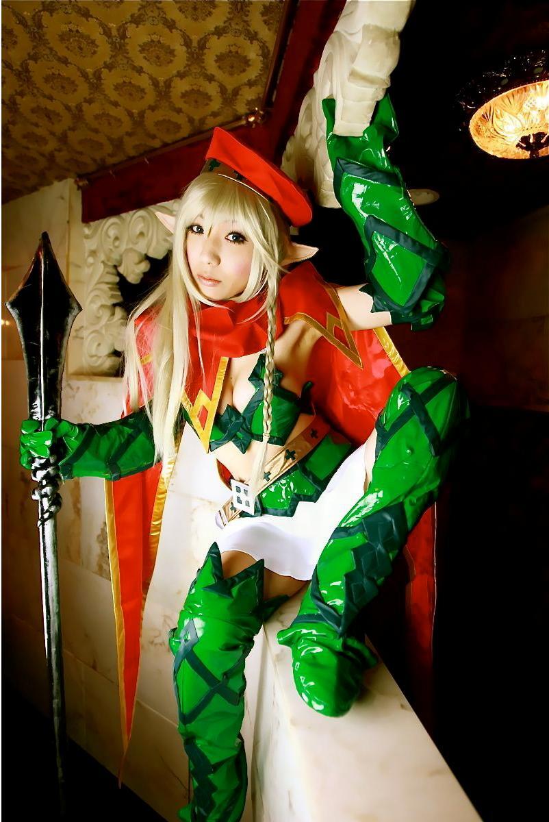 [Cosplay]  Queens Blade  Echidna & Alleyne Vs Tentacles SP2